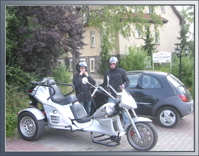 Der Beginn - Fahren auf drei Rädern